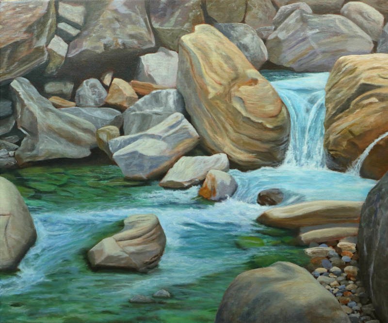 Verzasca on the rocks